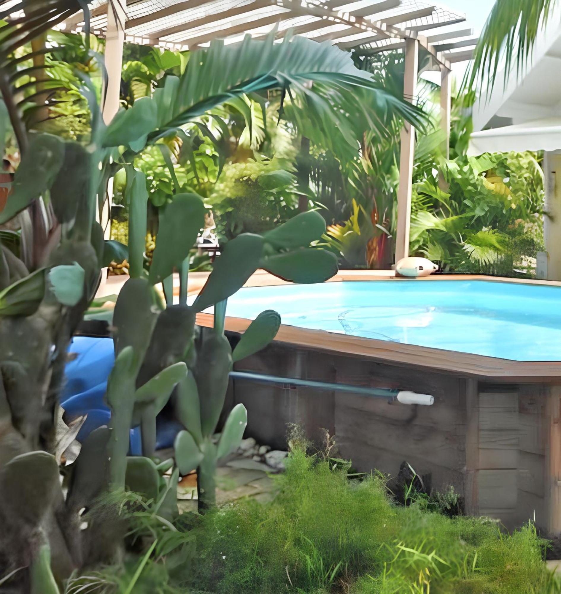 Chalet Confortable Au Vauclin Avec Piscine Privee Le Vauclin Ngoại thất bức ảnh